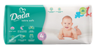Подгузники Дада Dada Extra Soft 4 Maxi (7-18 кг), 46 шт