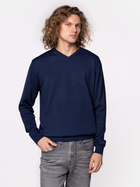 Пуловер чоловічий Lee Cooper ADAM-ORGANIC M Темно-синій (5904347387808) - зображення 1