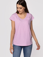 Koszulka damska bawełniana Lee Cooper OLIVIA-4046 S Różowa (5904347389154) - obraz 1