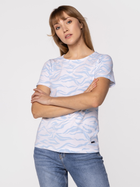 Koszulka damska bawełniana Lee Cooper ZAHRA-4910 S Biała (5904347394189) - obraz 3