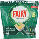 Капсули для посудомийних машин Fairy Original All In One Лимон 29 шт (8700216237314) - зображення 1