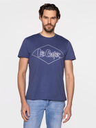 Koszulka męska bawełniana Lee Cooper HERO1-2401 M Niebieska (5904347395506) - obraz 3
