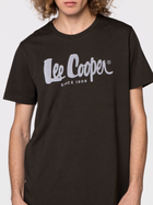 Koszulka męska bawełniana Lee Cooper HERO7 FADE-1010 L Czarna (5904347388676) - obraz 4