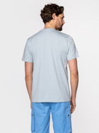 Koszulka męska bawełniana Lee Cooper OBUTCH-875 S Szaro-niebieska (5904347395209) - obraz 2