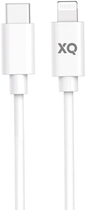 Kabel Xqisit NP USB Type-C - Lightning 1 m White (4029948226248) - obraz 1