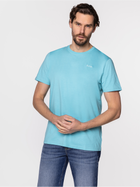 Koszulka męska bawełniana Lee Cooper OBUTCH-875 L Błękitna (5904347394936) - obraz 3
