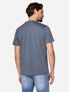 Koszulka męska bawełniana Lee Cooper OBUTCH-875 3XL Szara (5904347394844) - obraz 2