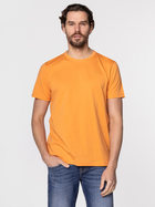 Koszulka męska bawełniana Lee Cooper OBUTCH-875 M Pomarańczowa (5904347395117) - obraz 1