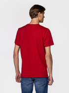 Koszulka męska bawełniana Lee Cooper SCRIPT5-2405 S Czerwona (5904347396176) - obraz 2