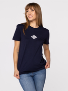 Футболка бавовняна жіноча Lee Cooper DIAMOND MINI-2420 S Темно-синя (5904347396251) - зображення 3