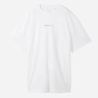Koszulka męska Tom Tailor 1040880 S Biała (4067672160247) - obraz 4