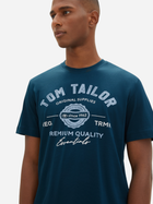 Koszulka męska Tom Tailor L1037735209 2XL Zielona (4067261555034) - obraz 5