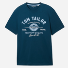 Футболка чоловіча Tom Tailor L1037735209 XL Зелена (4067261555027) - зображення 6