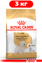 Сухой полнорационный сбалансированный корм для взрослых собак Royal Canin West Highland White Terrier Adult