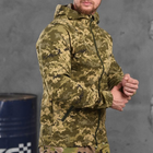 Чоловіча легка куртка з капюшоном Fuzz мембранна стрейч тканина піксель розмір M - зображення 2
