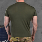 Мужская потоотводящая футболка Coolpass олива размер L - изображение 3
