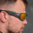 Защитные очки Daisy X с четырьмя сменными линзами и футляром олива размер универсальный - изображение 3