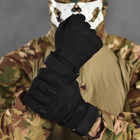 Износостойкие Перчатки Standart с усиленной зоной ладоней и пальцев черные размер L - изображение 3