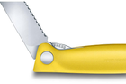 Nóż składany Victorinox do warzyw i owocow zolty 11 cm (6.7836.F8B) - obraz 4