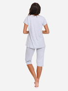 Piżama (koszulka + spodnie) damska Doctor Nap Pw.9232 M Szara (5902701104573) - obraz 2
