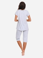 Piżama (koszulka + spodnie) damska Doctor Nap Pw.9232 XXXL Szara (5902701122508) - obraz 2
