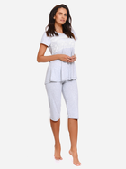 Piżama (koszulka + spodnie) damska Doctor Nap Pw.9232 XXL Szara (5902701104603) - obraz 1