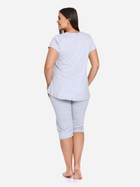 Піжама (футболка + бриджі) жіноча Doctor Nap Pw.9232 XXL Сіра (5902701104603) - зображення 7