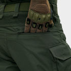Тактичні штани UATAC Gen 5.4 Olive (Олива) з наколінниками XS - изображение 10