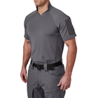 Футболка тактическая потоотводящая 5.11 Tactical® V.XI™ Sigurd S/S Shirt L Storm - изображение 4