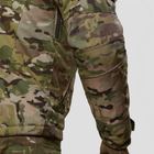 Комплект військової форми. Зимова куртка + штани з наколінниками UATAC Multicam Original XXL - изображение 6
