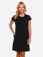Нічна сорочка жіноча Doctor Nap TW.9941 L Чорна (5901592700888) - зображення 4