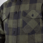 Сорочка фланелева Sturm Mil-Tec Flannel Shirt M Black - зображення 4