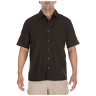 Рубашка тактическая с коротким рукавом 5.11 Freedom Flex Woven S/S L Black - изображение 1