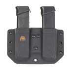 Паучер ATA-Gear Double Pouch v.1 Glock 17/19/26/34 Black - изображение 1