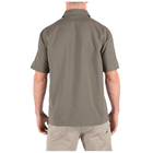 Рубашка тактическая с коротким рукавом 5.11 Freedom Flex Woven S/S L RANGER GREEN - изображение 4