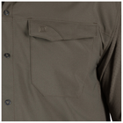 Рубашка тактическая с коротким рукавом 5.11 Freedom Flex Woven S/S L RANGER GREEN - изображение 6