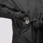 Тактична куртка зимова UATAC Black Membrane Climashield Apex XL - зображення 7