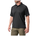 Футболка поло тактическая с коротким рукавом 5.11 Performance Polo - Short Sleeve, Synthetic Knit M Black - изображение 4