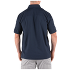 Рубашка тактическая с коротким рукавом 5.11 Freedom Flex Woven S/S L Peacoat - изображение 4