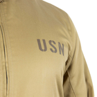 Куртка-бомбер USN-37J1 Pilot Jacket S Bush Brown - изображение 4