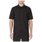 Сорочка тактична з коротким рукавом 5.11 Stryke™ Shirt - Short Sleeve XS Black - зображення 1