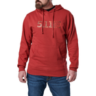 Худі 5.11 Tactical Topo Legacy Hoodie XL Red Bourbon - зображення 3