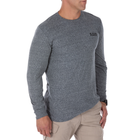 Реглан 5.11 Tactical Triblend Legacy Long Sleeve Tee XL Heather Grey - изображение 4