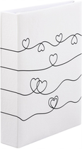 Фотоальбом Hama Heart Waves 19x25 см 100 сторінок White (4047443455505) - зображення 1