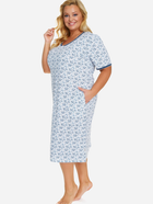 Нічна сорочка жіноча бавовняна Doctor Nap TB.5157 XL Різнокольорова (5902701194581) - зображення 4
