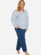 Piżama (bluza + spodnie) damska Doctor Nap PB.5282 XL Granatowa (5902701194666) - obraz 3