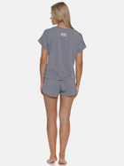Піжама (футболка + шорти) жіноча Doctor Nap PM.5311 L Темно-сіра (5902701189952) - зображення 2