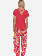 Piżama (T-shirt + spodnie) damska Doctor Nap PM.5320 XL Czerwona (5902701190378) - obraz 2