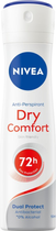 Дезодорант Nivea Antyperspirant Dry Comfort в спреї 150 мл (5900017091365) - зображення 1