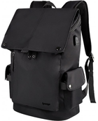 Plecak dla laptopa Sponge Tourist 15.4" Black (633632022111) - obraz 1